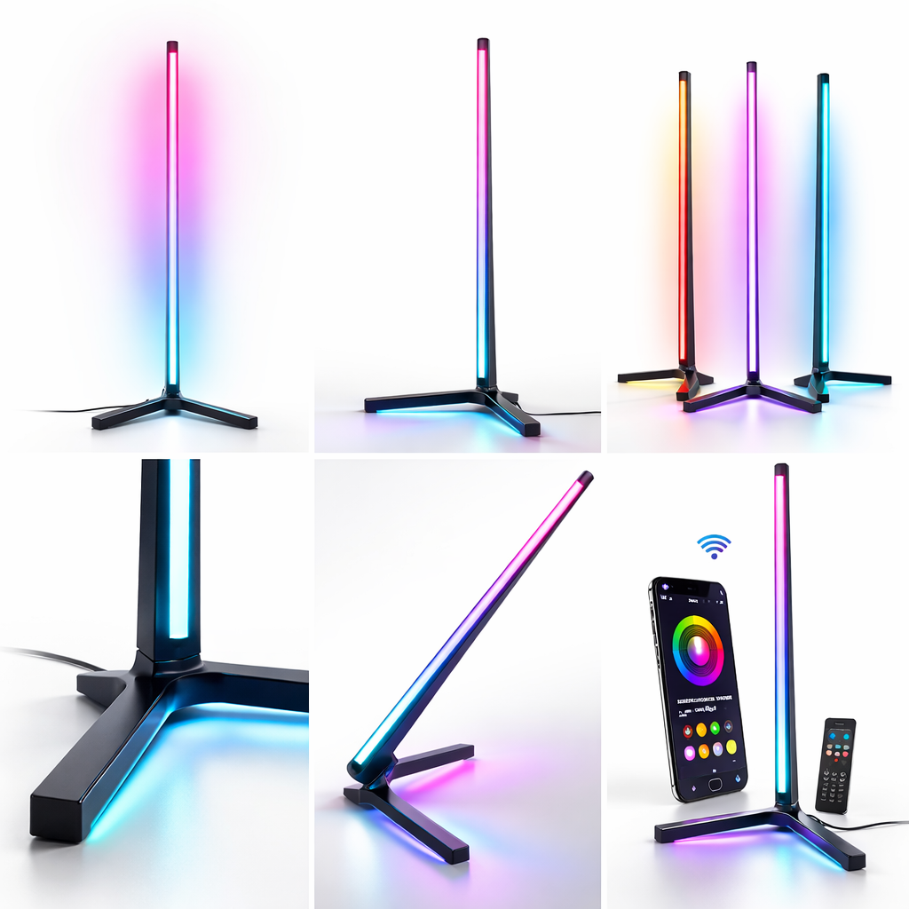 RGB Corner Floor Lamp