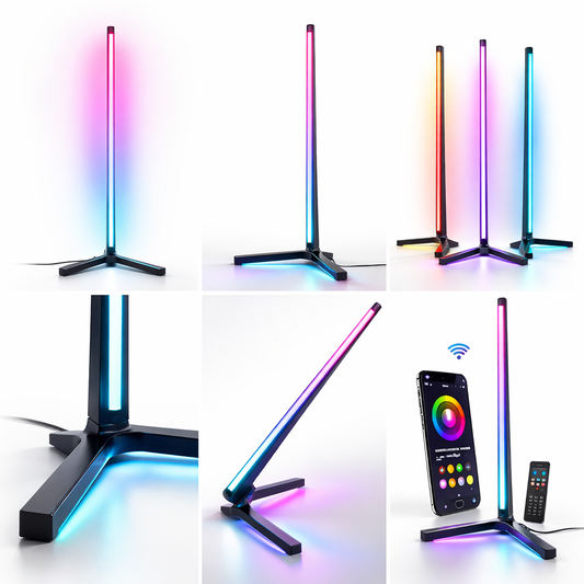 RGB Corner Floor Lamp