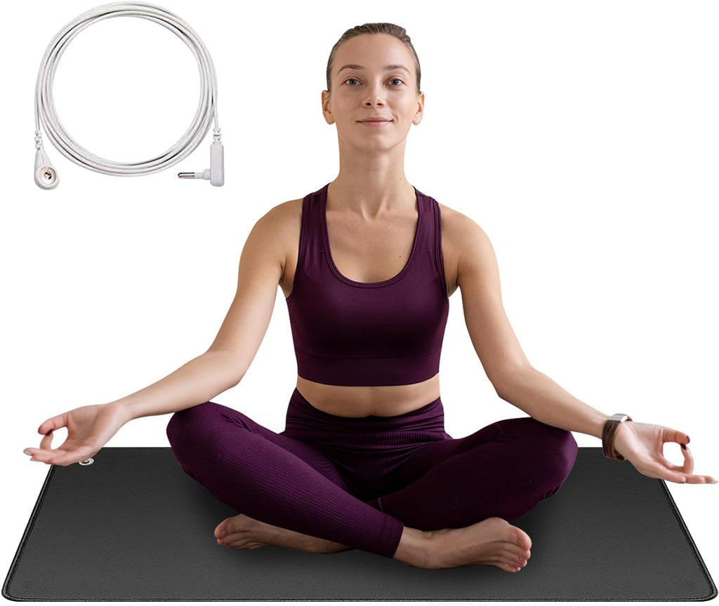 Grounding Mat, Grounding Mat for Bed 23.6 * 35.4. Earth Mat Grounding Pad, Grounding at Home